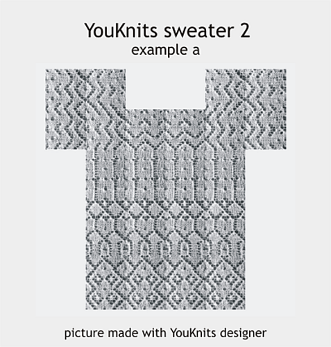 YouKnits lace example sweater 2 photo 2