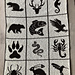 Animal symbols pattern 