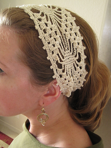 Spider-Lace Wide Headband photo 1