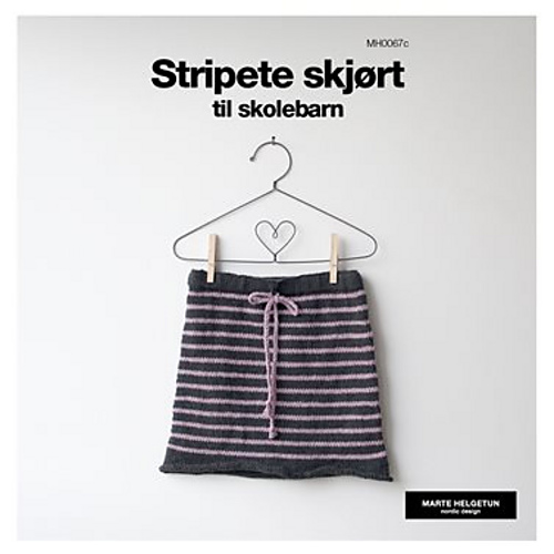 Stripete skjørt - Marte Helgetun