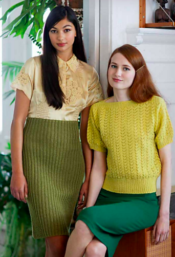 8 ribbestrikket skjørt - Rauma Designs
