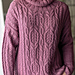 Twirlace Sweater pattern 