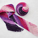 Pattern Scarf & Hat Diagonals pattern 