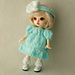 Puffy Sleeve Dress for Pukifee & Lati Yellow pattern 