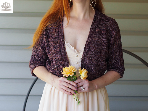 Chevron Belle Shrug - Vanessa Ewing