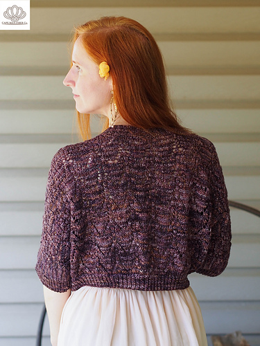 Chevron Belle Shrug - Vanessa Ewing