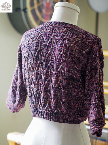 Chevron Belle Shrug - Vanessa Ewing
