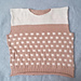 Pink and White Vest pattern 