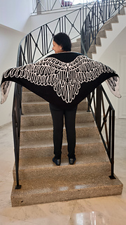 Ravelry: veraredondo's #25 Winged Triangle Shawl