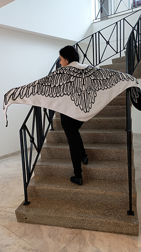 Ravelry: veraredondo's #25 Winged Triangle Shawl