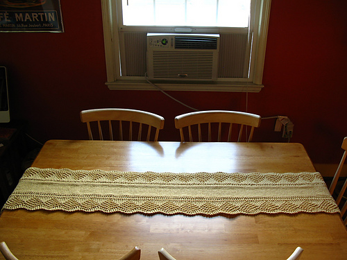 Skåls- kantet bordløper - 