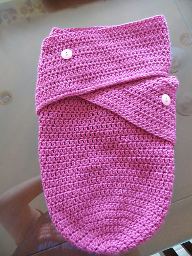 Ravelry: Baby Swaddle Sack pattern by Jacqueline Victor