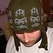 Space Invaders Earflap Hat pattern 