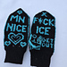 Protest Mittens (ICE OUT!) pattern 
