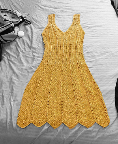 Golden Sun Dress