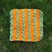 Sea Buckthorn Afghan Square pattern 