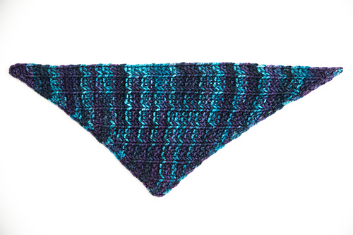 Ravelry: Easy Side to Side Triangle Shawl pattern by Barbara Benson