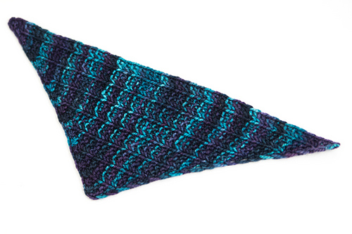 Ravelry: Easy Side to Side Triangle Shawl pattern by Barbara Benson