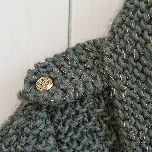 97-2 Tailored cardigan in Moss stitch photo 5
