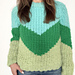 Chevron Raglan Pullover pattern