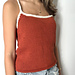 Strappy Summer Tank pattern