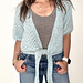 Short Sleeved Tie Front Wrap pattern 