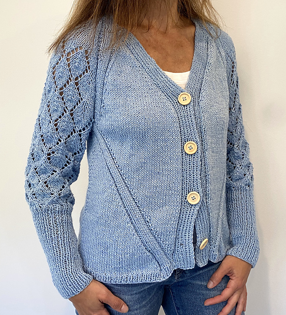 Ravelry: Lacy Knit Cardigan pattern by 