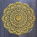 Rudbeckia (doily) pattern 
