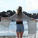 Sunset Beach Wrap pattern 