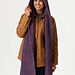Marvelous Marl Hooded Scarf pattern 