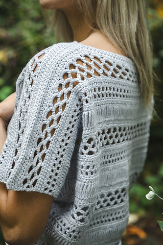 Regndråpe Top - WeCrochet