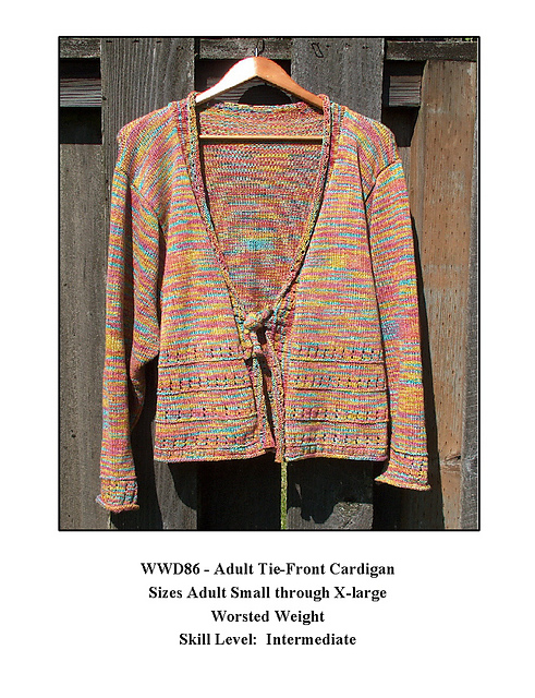 how to wear tie front cardigan