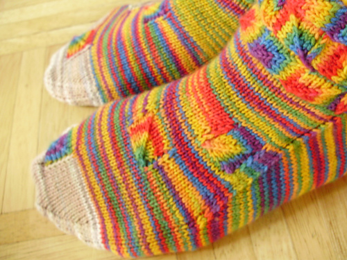 Mitered Windowpane Socks photo 1