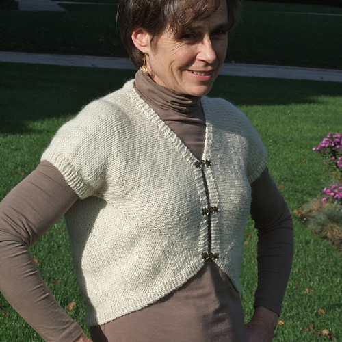 Crazy Strikk-i-sirkelen Cardigan - Wendy Easton