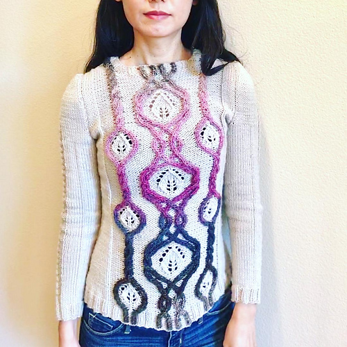 intarsia cables