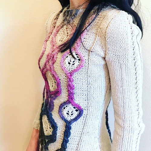intarsia cables