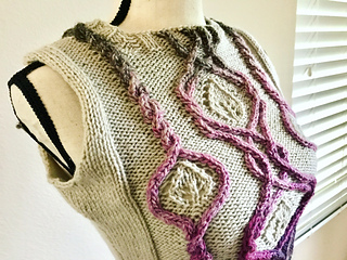 intarsia cables
