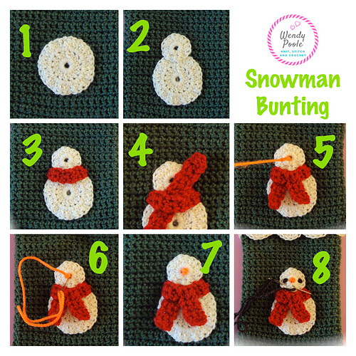 Snowman Christmas Bunting photo 2
