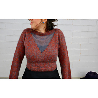 Size L: 42" FO on 41" bust (1" of positive ease.) Waist shaping.