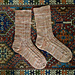 Medallion Socks pattern 
