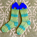 Basketweave Socks pattern 