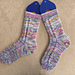 Confetti Cable Socks pattern 