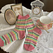 French Macaron Socks pattern 
