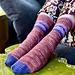 Embossed Jacquard Socks pattern