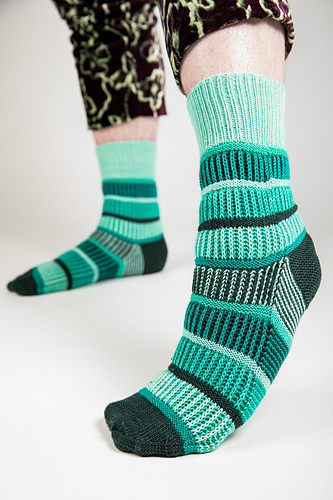 Cool Column Collected Socks