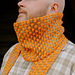 Woven Checks Skinny Scarf pattern