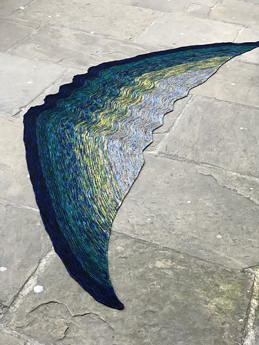 mer sea shawl