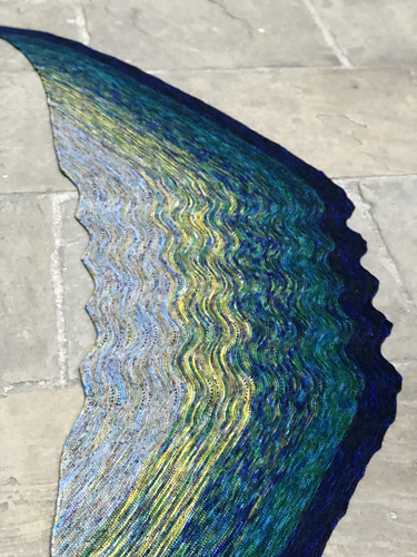 mer sea shawl