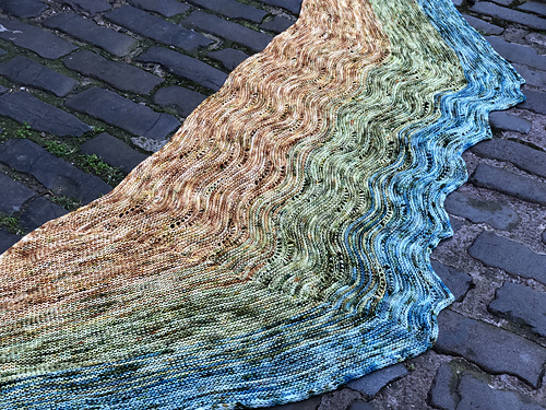mer sea shawl