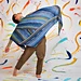 Painting Stripes Shawl pattern 